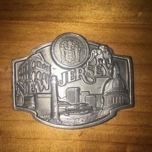 New Jersey Belt Buckle